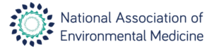 A green background with the words national association of environmental professionals in blue.