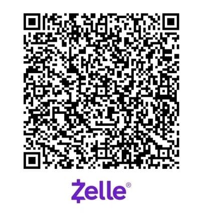 A qr code for zelle