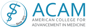 A green background with the word " american college advancement."